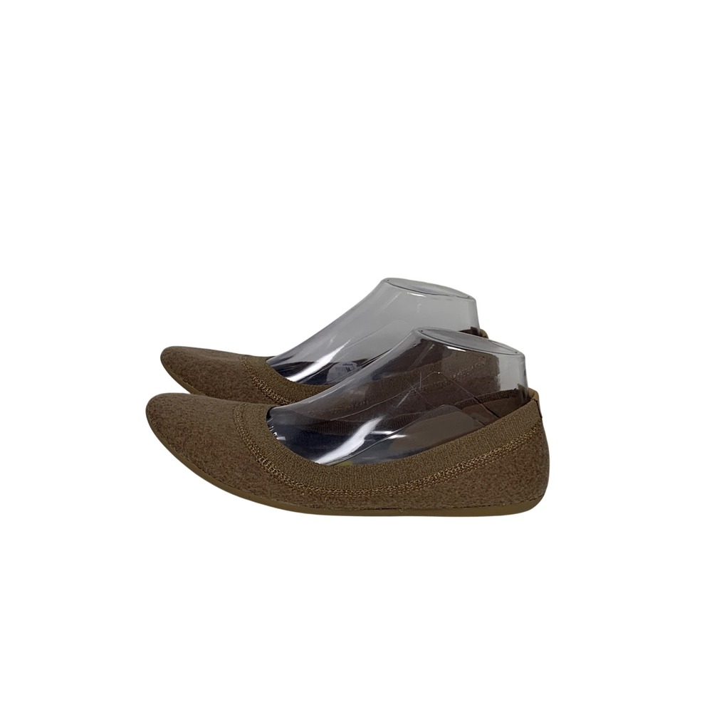 Allbirds Wool Breezer Women 9.5 Brown Merino Wool Flat EUC